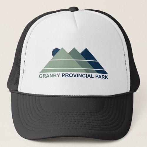 Granby Provincial Park Mountain Sun Trucker Hat