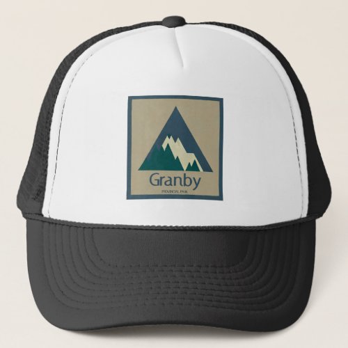 Granby Provincial Park Rustic Trucker Hat
