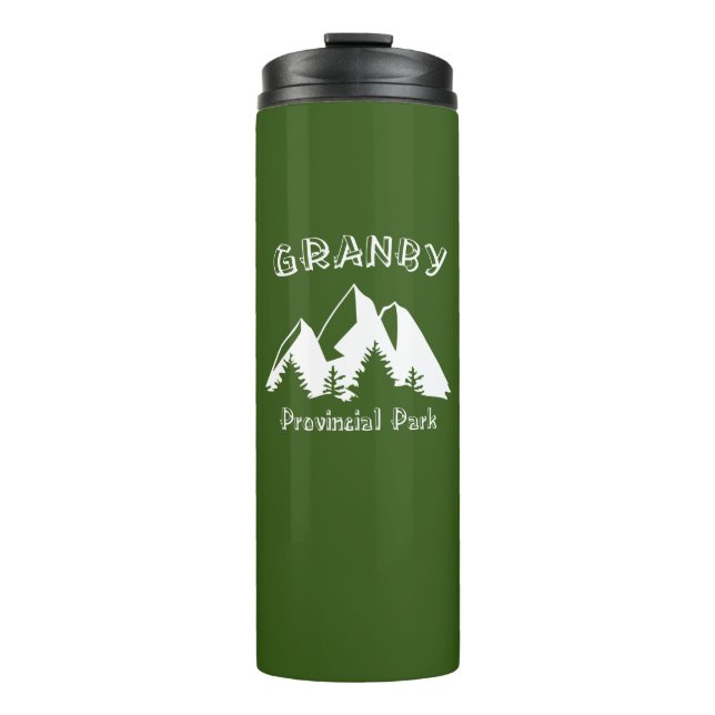 Granby Provincial Park Thermal Tumbler (Front)