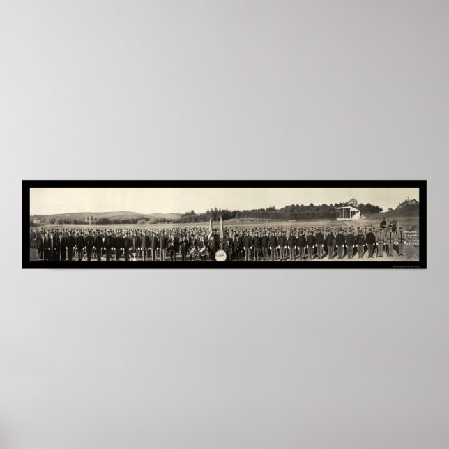 Grand Army Republic Photo 1910 Poster (Front)