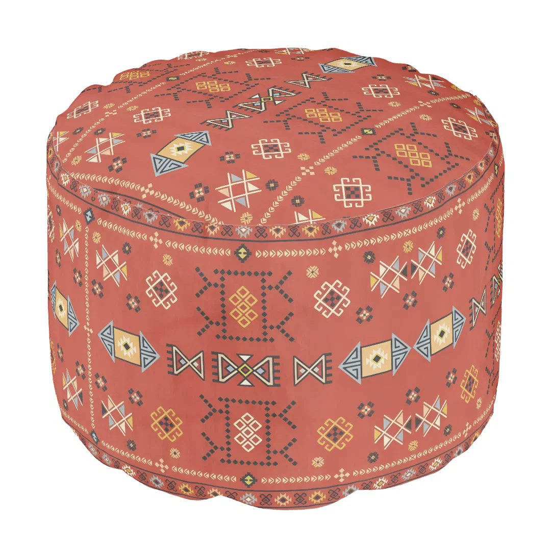 Grand Atlas Star Mosaic Pouf