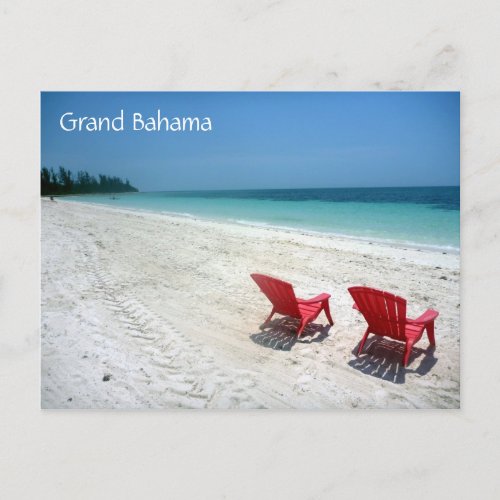 grand bahama seats postcard