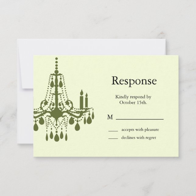 Grand Ballroom RSVP (green) Card (Front)
