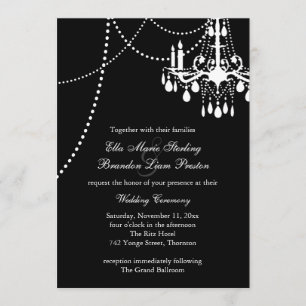 Grand Ballroom Wedding Invitation 3