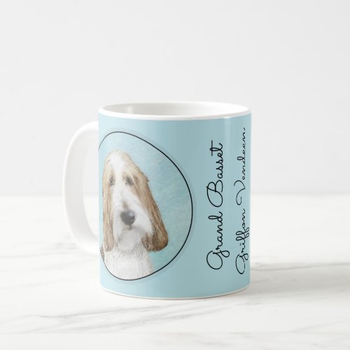 Grand Basset Griffon Vendeen _ Original Dog Art Coffee Mug