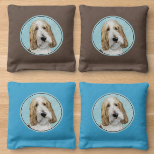 Grand Basset Griffon Vendeen - Original Dog Art Cornhole Bags