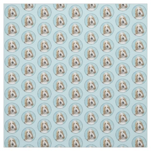 Grand Basset Griffon Vendeen - Original Dog Art Fabric