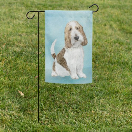 Grand Basset Griffon Vendeen _ Original Dog Art Garden Flag