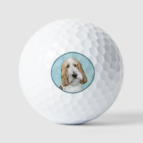 Grand Basset Griffon Vendeen _ Original Dog Art Golf Balls