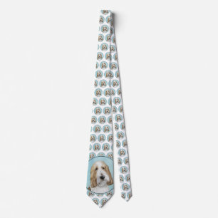 Grand Basset Griffon Vendeen - Original Dog Art Neck Tie