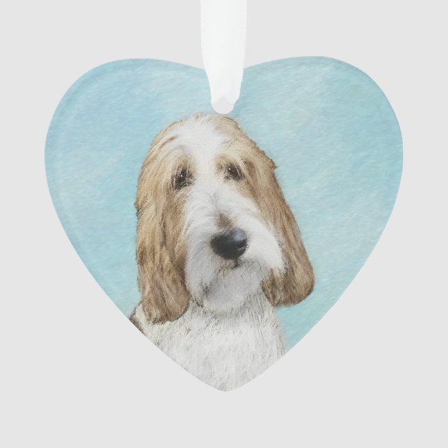 Grand Basset Griffon Vendeen - Original Dog Art Ornament (Front)