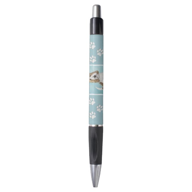 Grand Basset Griffon Vendeen - Original Dog Art Pen (Front Vertical)