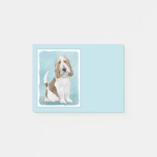 Grand Basset Griffon Vendeen _ Original Dog Art Post_it Notes