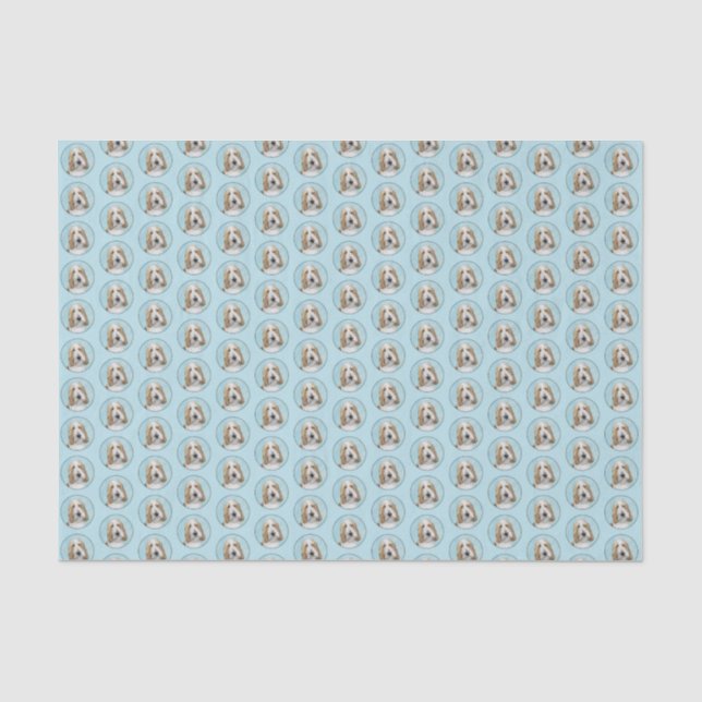 Grand Basset Griffon Vendeen - Original Dog Art Tissue Paper (Front)