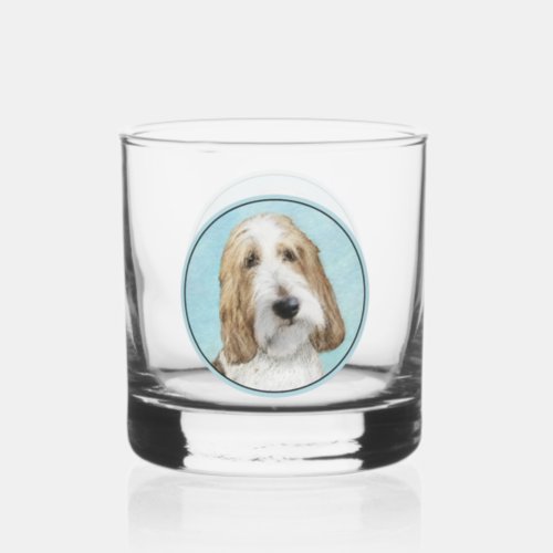 Grand Basset Griffon Vendeen _ Original Dog Art Whiskey Glass