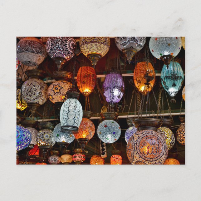 Grand Bazar In Istanbul, Turkey Postcard (Front)