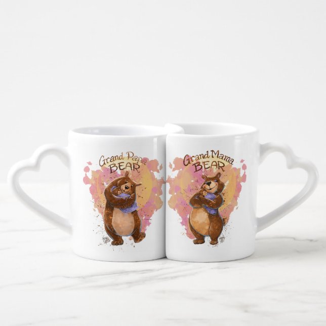 Grand Bear Love mug (Front Nesting)