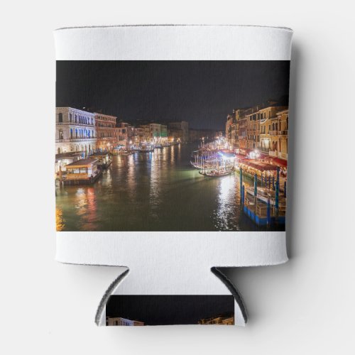 Grand Canal by Night in Venice Italy Can Cooler