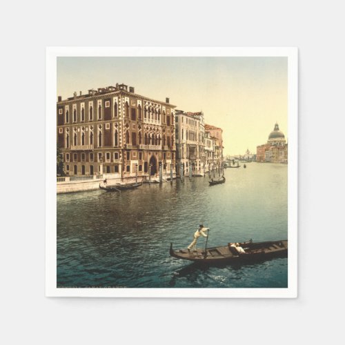 Grand Canal II Venice Italy Napkins