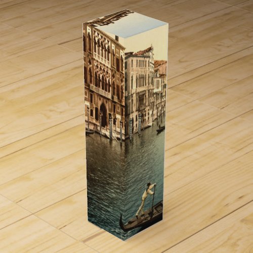 Grand Canal II Venice Italy Wine Gift Box