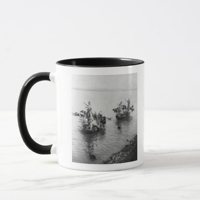 Grand Canal in Soo-chow China Mug (Left)