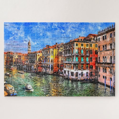 Grand Canal in Venice Italy Jigsaw Puzzle