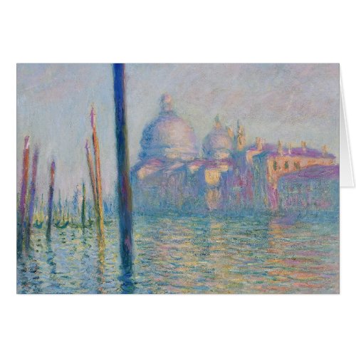 Grand Canal Monet Venice Italy Classic Painting