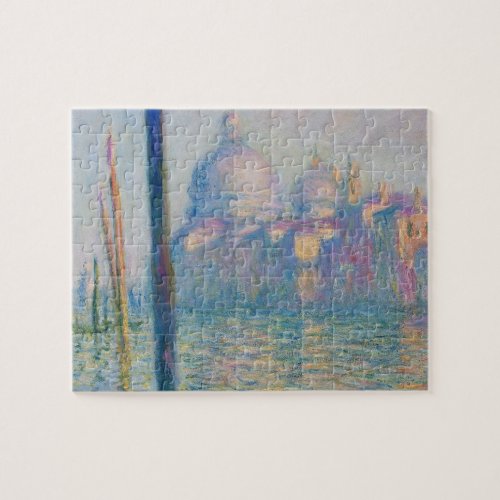 Grand Canal Monet Venice Italy Classic Painting Jigsaw Puzzle