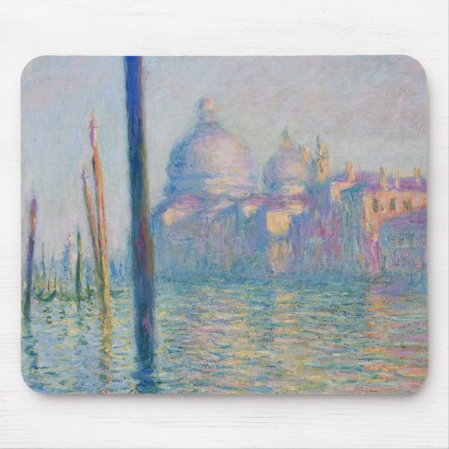 Grand Canal Monet Venice Italy Classic Painting Mouse Pad (Front)