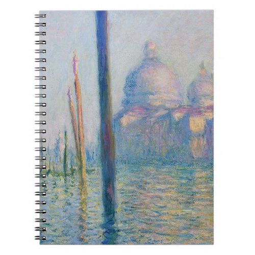 Grand Canal Monet Venice Italy Classic Painting Notebook