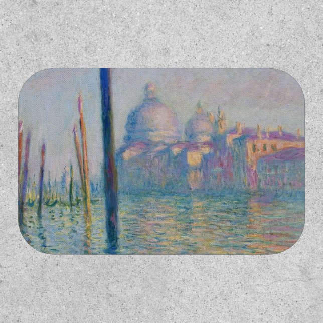 Grand Canal Monet Venice Italy Classic Painting Patch (Front)