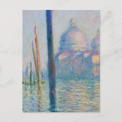 Grand Canal Monet Venice Italy Classic Painting Postcard