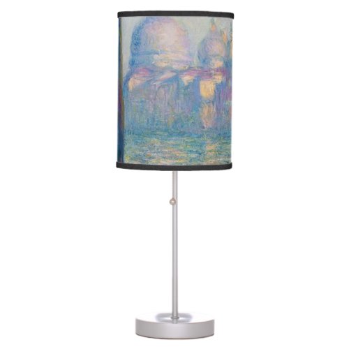 Grand Canal Monet Venice Italy Classic Painting Table Lamp