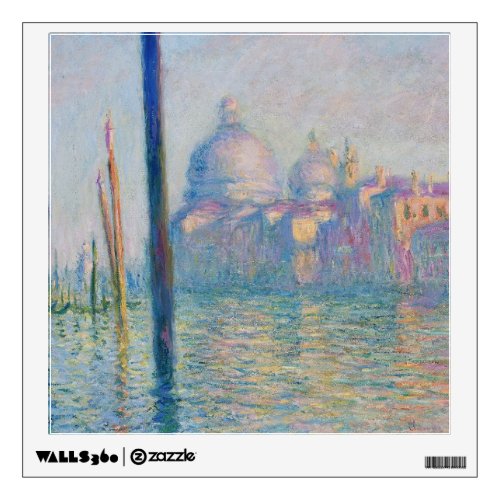 Grand Canal Monet Venice Italy Classic Painting Wall Decal
