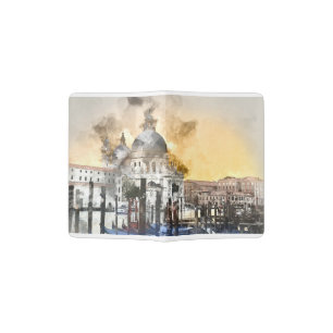 Grand Canal of Venice Italy Passport Holder