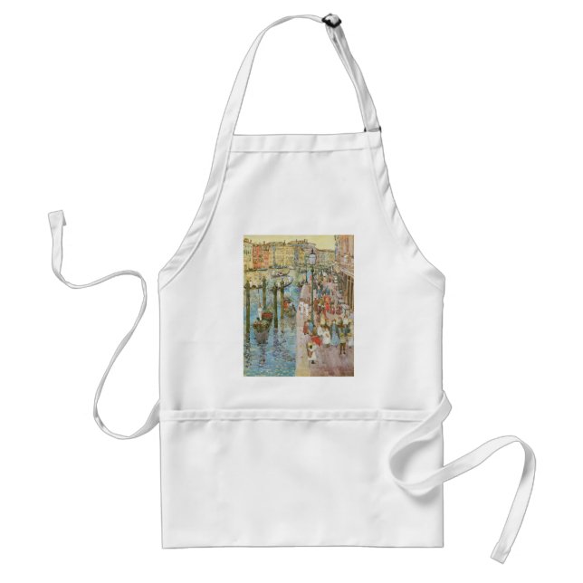 Grand Canal, Venice by Maurice Prendergast Adult Apron (Front)