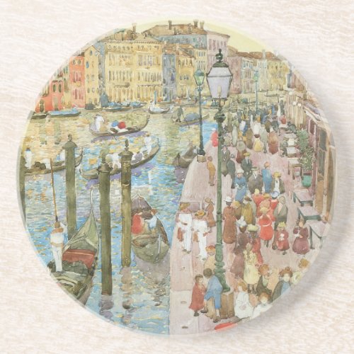 Grand Canal Venice by Maurice Prendergast Coaster