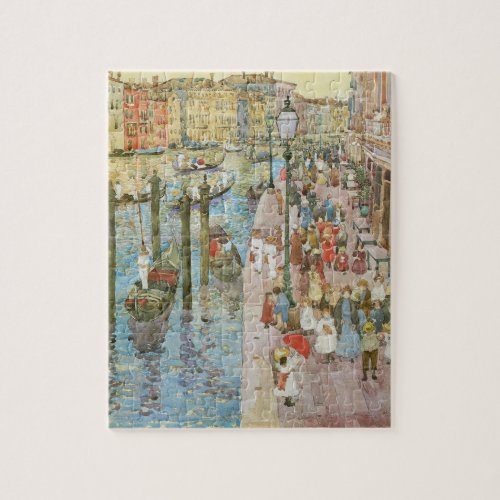 Grand Canal Venice by Maurice Prendergast Jigsaw Puzzle