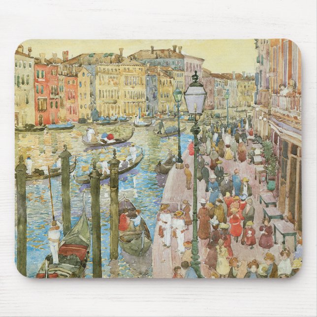 Grand Canal, Venice by Maurice Prendergast Mouse Pad (Front)
