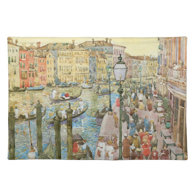 Grand Canal, Venice by Maurice Prendergast Placemat (Front)