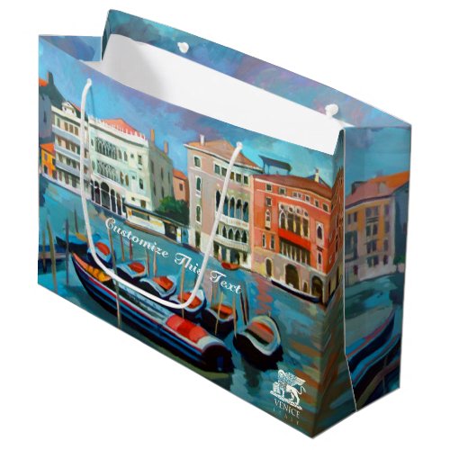 Grand Canal Venice IT Large Gift Bag