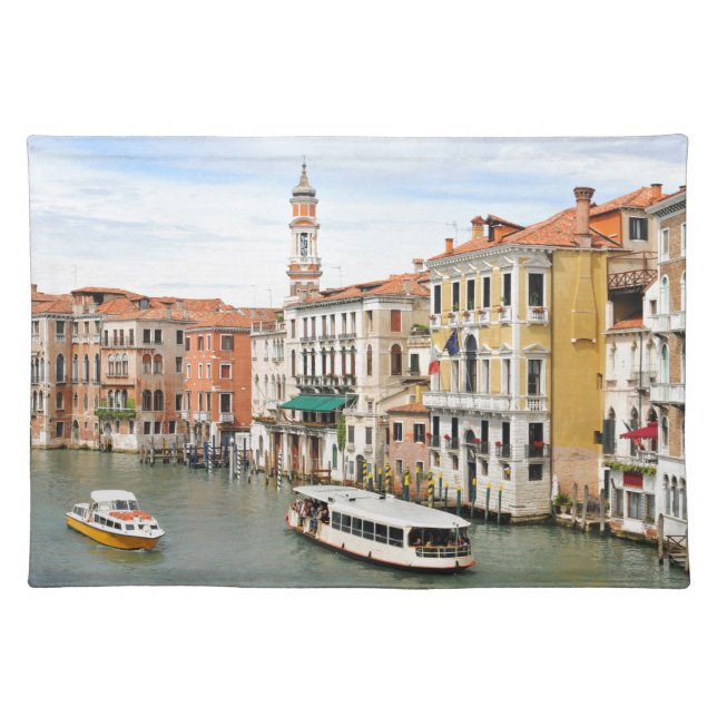 Grand Canal, Venice, Italy Cloth Placemat (Front)