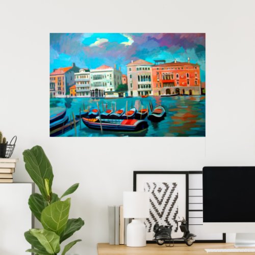 Grand Canal  Venice Italy Poster