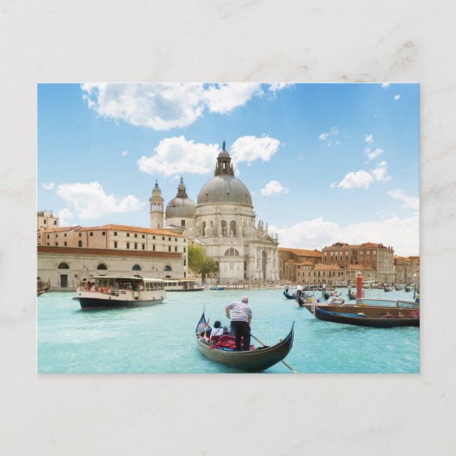 Grand Canal, Venice Postcard (Front)