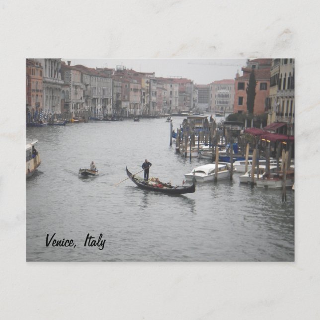 Grand Canal, Venice Postcard (Front)