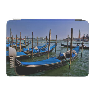 Grand Canal water with gondalo boats lined up iPad Mini Cover