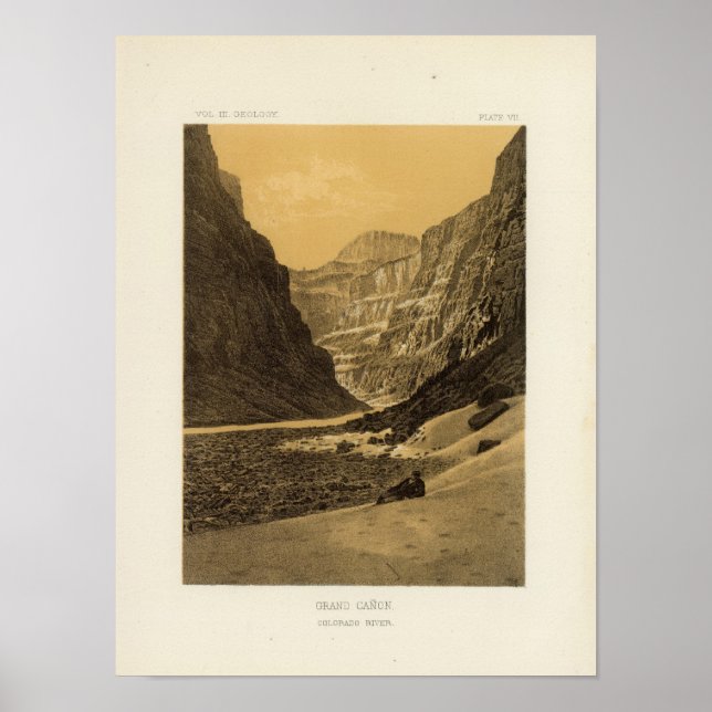 Grand Canon, Colorado River Poster (Front)