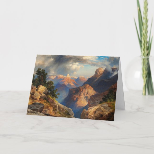 Grand Canyon, 1912 by Thomas Moran Card (Front)