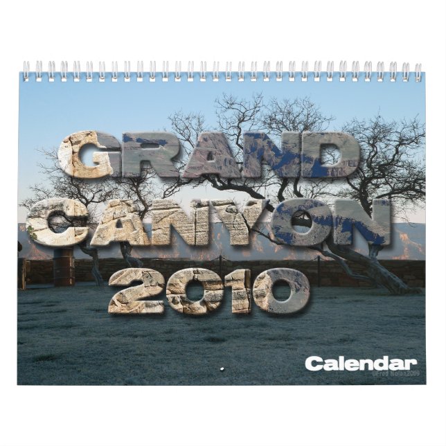 Grand Canyon 2010 Calendar (Cover)