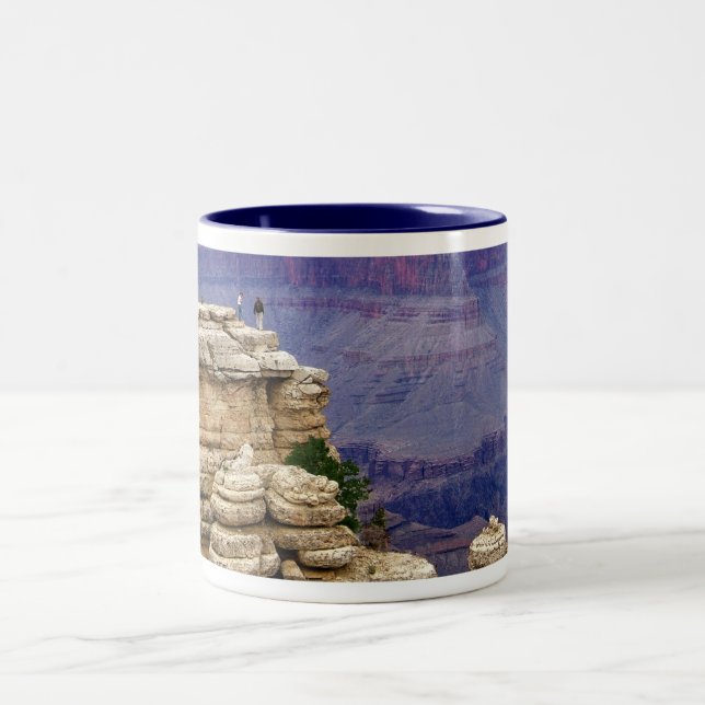 'Grand Canyon 3' Two-Tone Coffee Mug (Center)